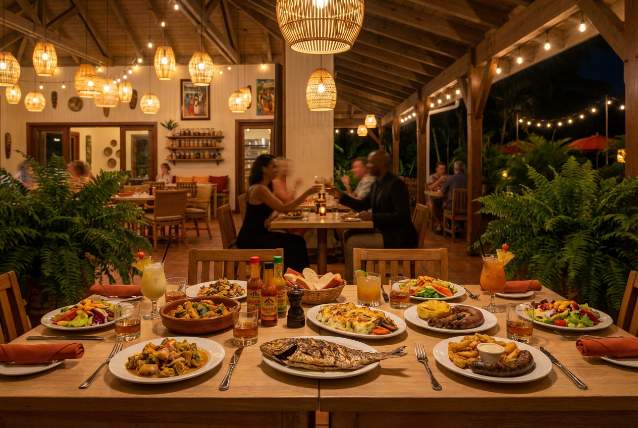 Dîner festin Ti'Délices Créole